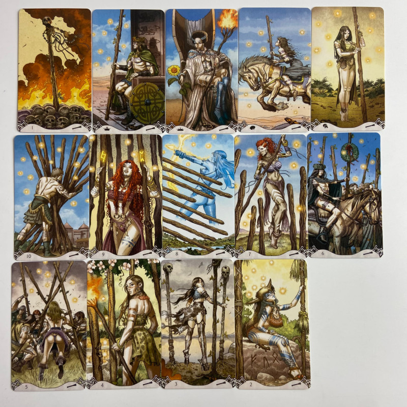 Карты Таро Erotic Fantasy Tarot Deck «Эротические фантазии» уменьшенная колода