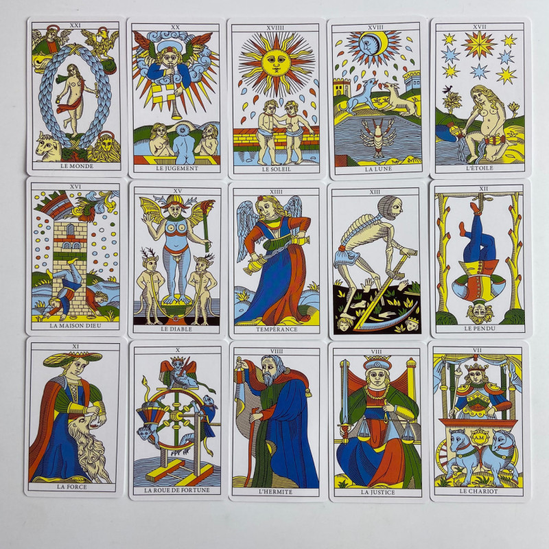 Карты Таро Tarot of Marseille Марсельское таро классическая европейская колода