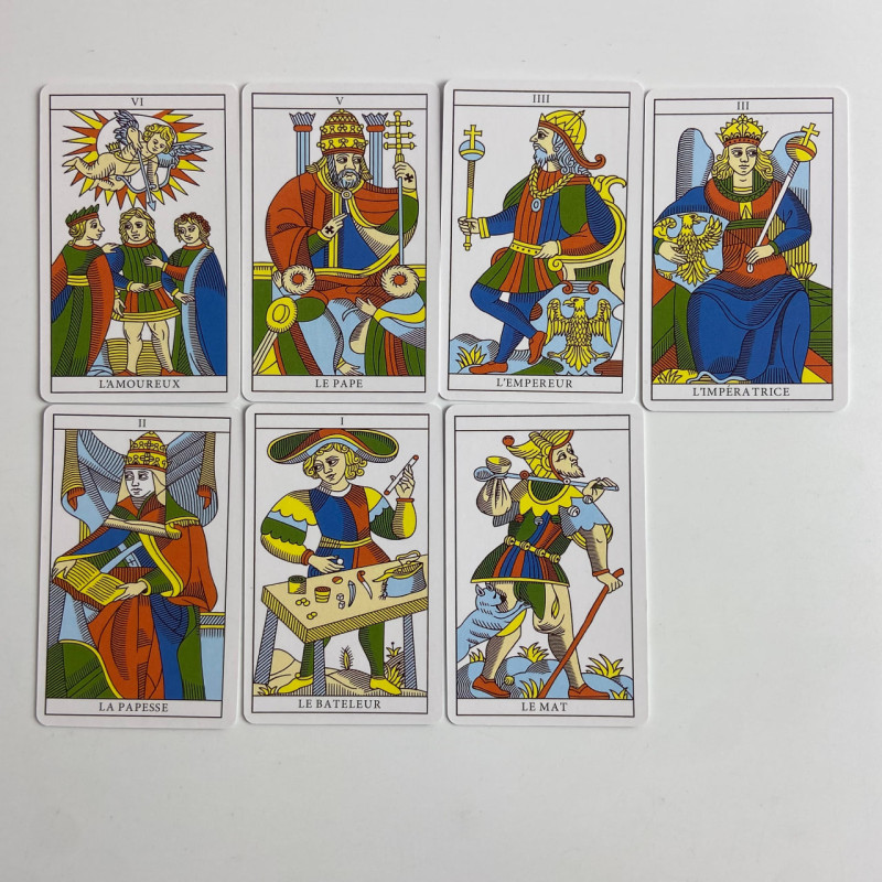 Карты Таро Tarot of Marseille Марсельское таро классическая европейская колода