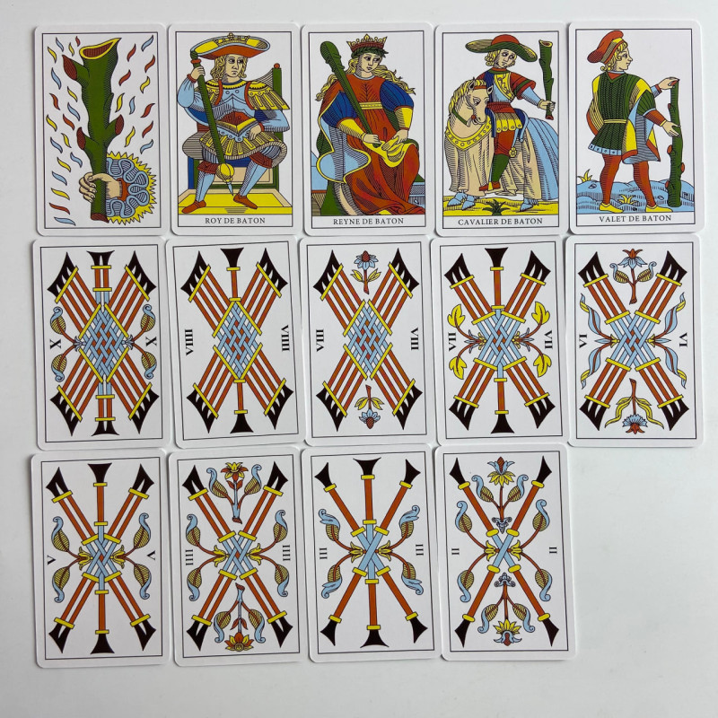Карты Таро Tarot of Marseille Марсельское таро классическая европейская колода