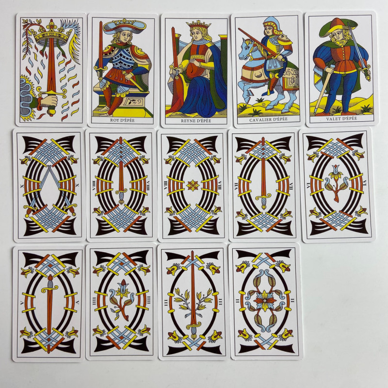Карты Таро Tarot of Marseille Марсельское таро классическая европейская колода