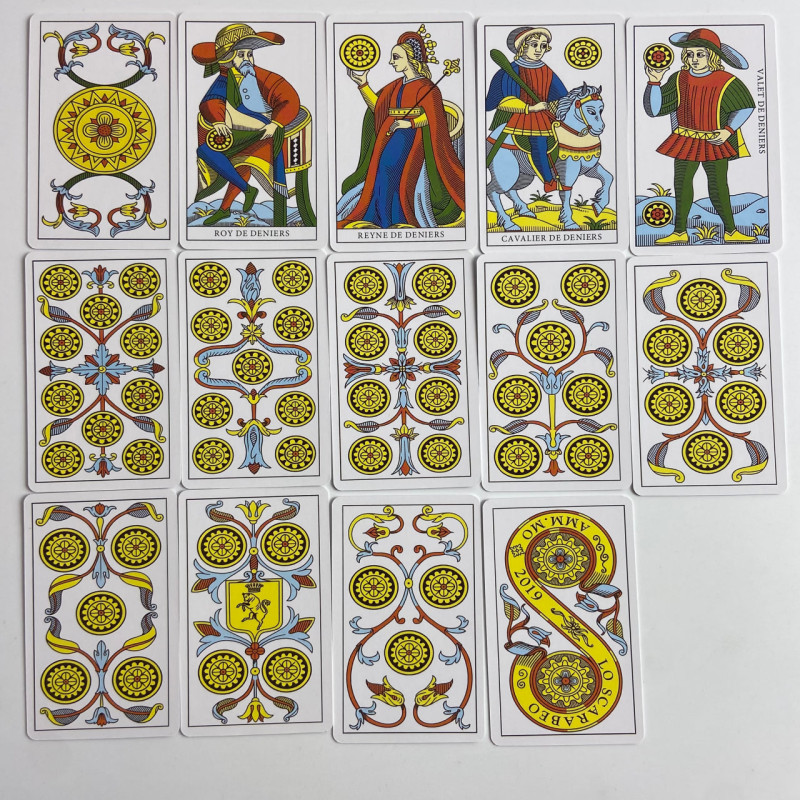 Карты Таро Tarot of Marseille Марсельское таро классическая европейская колода