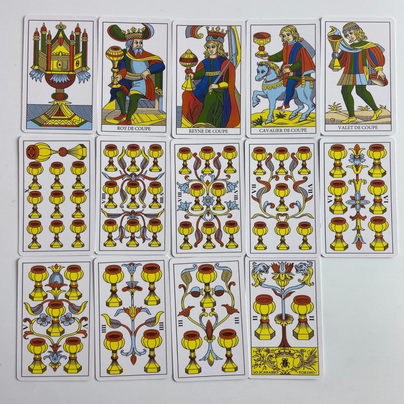 Карты Таро Tarot of Marseille Марсельское таро классическая европейская колода