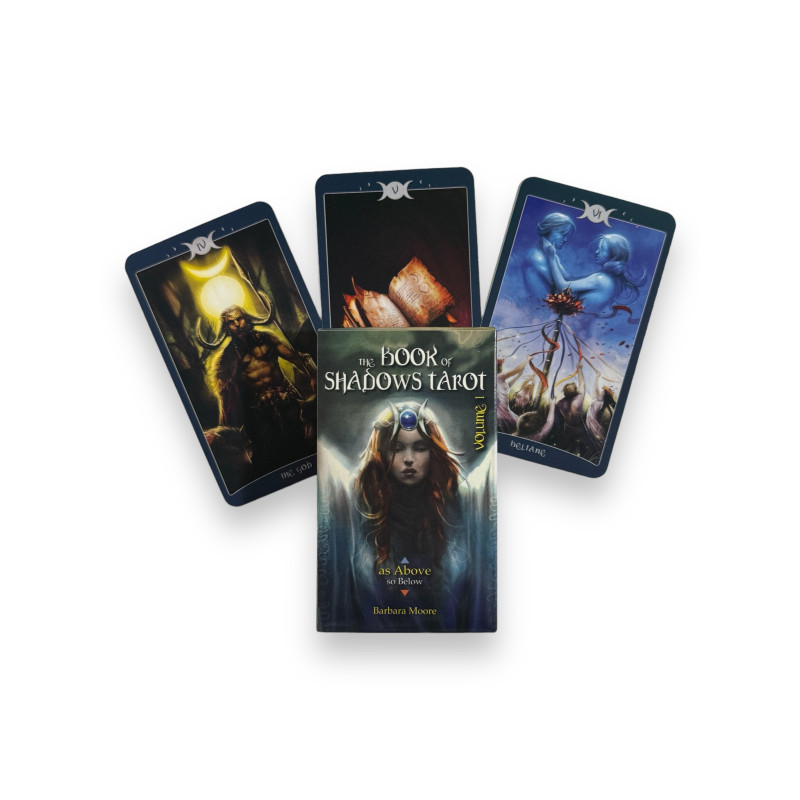 Карты Таро Book of Shadows Tarot «Книга Теней» Барбары Мур, уменьшенная колода