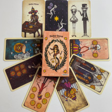 Карты Таро Delos Tarot Делоса уменьшенная колода в стиле Райдера-Уэйта