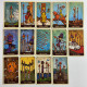 Карты Таро Delos Tarot Делоса уменьшенная колода в стиле Райдера-Уэйта