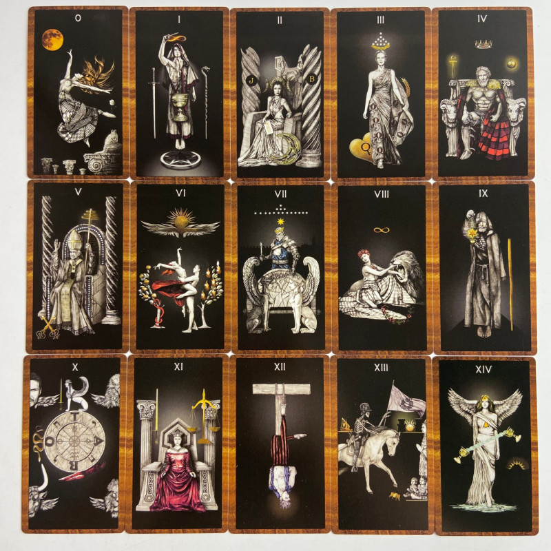 Карты Таро Dancing in the Dark Tarot «Танцы в темноте», уменьшенная колода