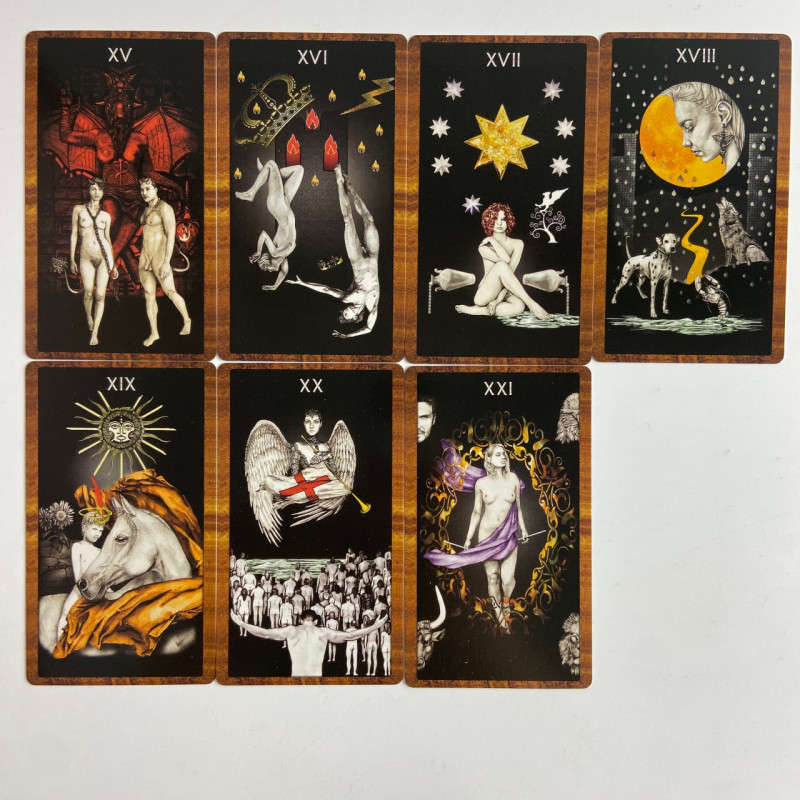 Карты Таро Dancing in the Dark Tarot «Танцы в темноте», уменьшенная колода