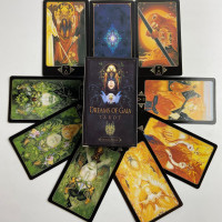 Таро-карты Dreams of Gaia Tarot «Мечты Гайи», уменьшенная колода, на английском