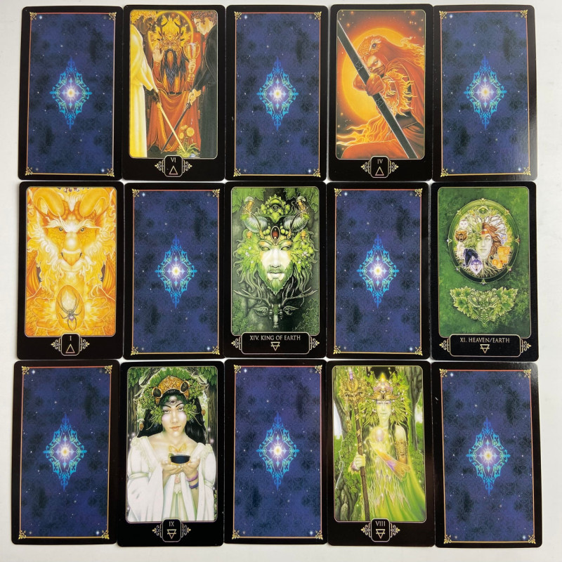 Таро-карты Dreams of Gaia Tarot «Мечты Гайи», уменьшенная колода, на английском