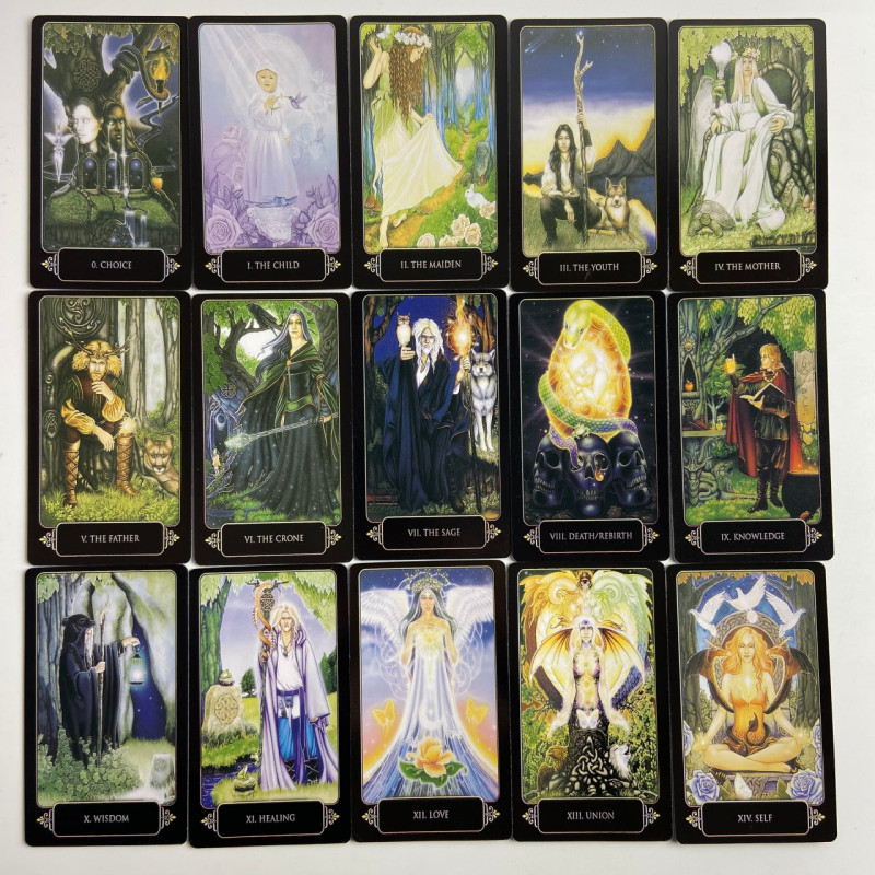 Таро-карты Dreams of Gaia Tarot «Мечты Гайи», уменьшенная колода, на английском