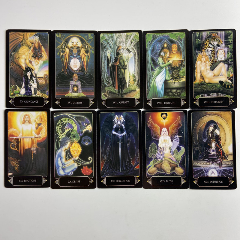 Таро-карты Dreams of Gaia Tarot «Мечты Гайи», уменьшенная колода, на английском