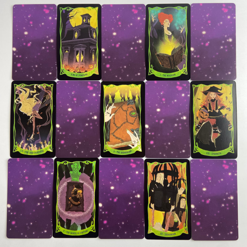 Карты Таро Hocus Pocus Tarot Deck «Фокус-покус» — тематическая колода по фильму
