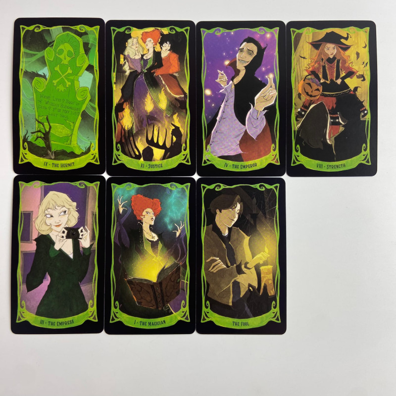 Карты Таро Hocus Pocus Tarot Deck «Фокус-покус» — тематическая колода по фильму