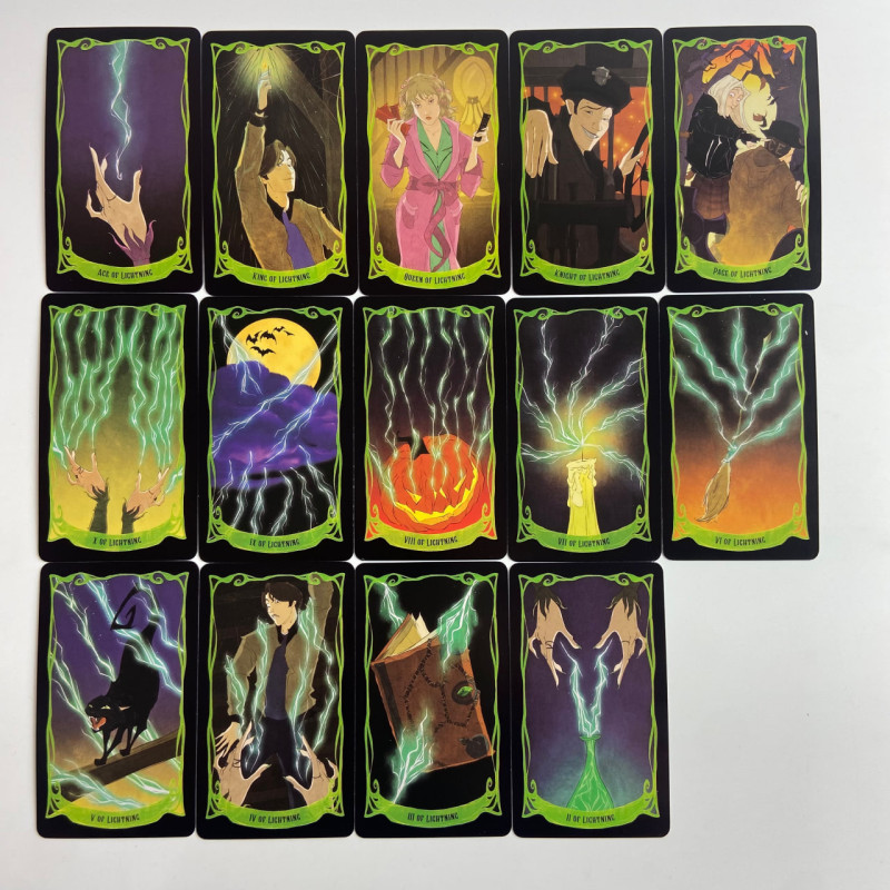 Карты Таро Hocus Pocus Tarot Deck «Фокус-покус» — тематическая колода по фильму