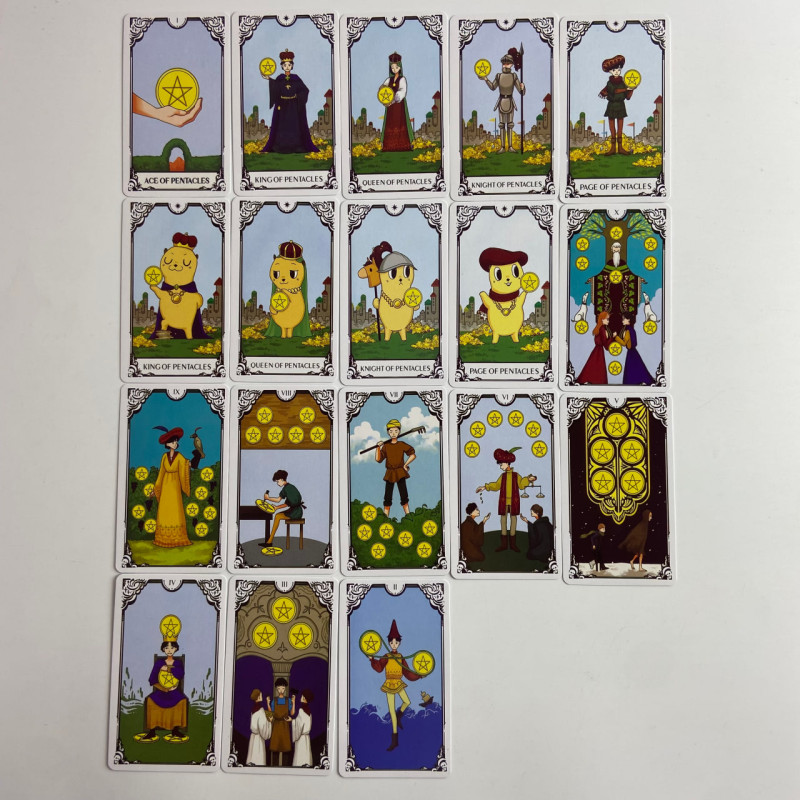 Карти Таро Казкове Таро Лізи Хант FairyTale Tarot зменшена колода