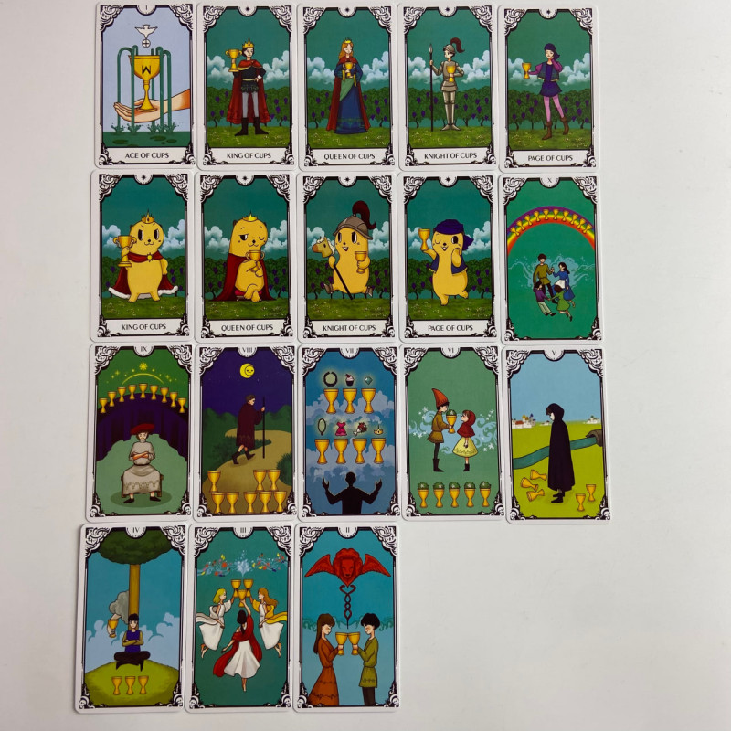 Карти Таро Казкове Таро Лізи Хант FairyTale Tarot зменшена колода