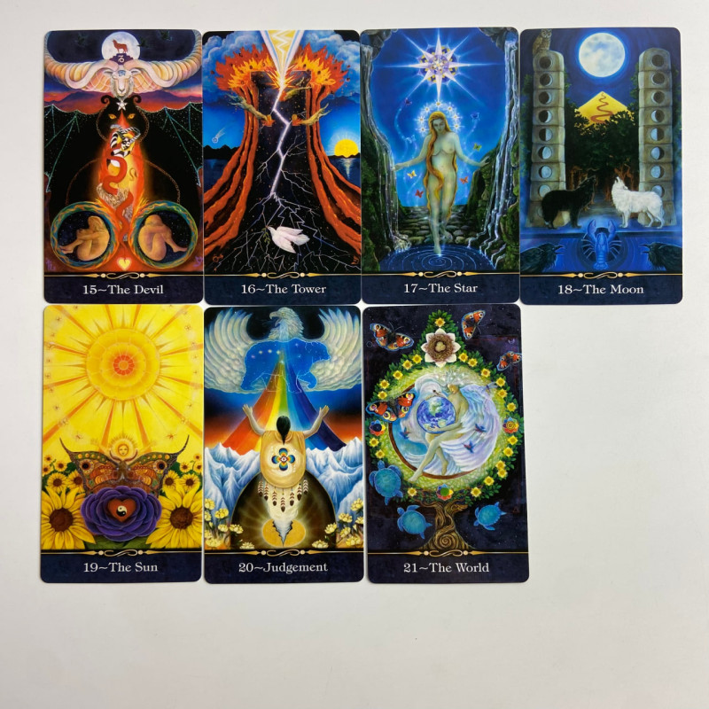Карты Таро The Star Tarot 2nd Edition Звёздное таро мини-колода на английском