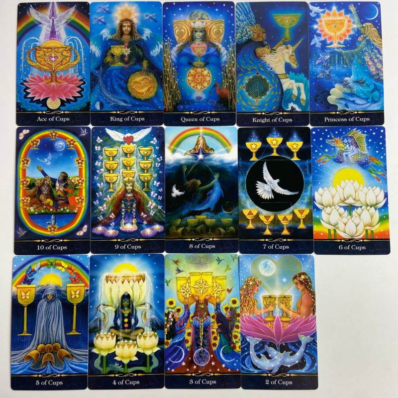 Карты Таро The Star Tarot 2nd Edition Звёздное таро мини-колода на английском