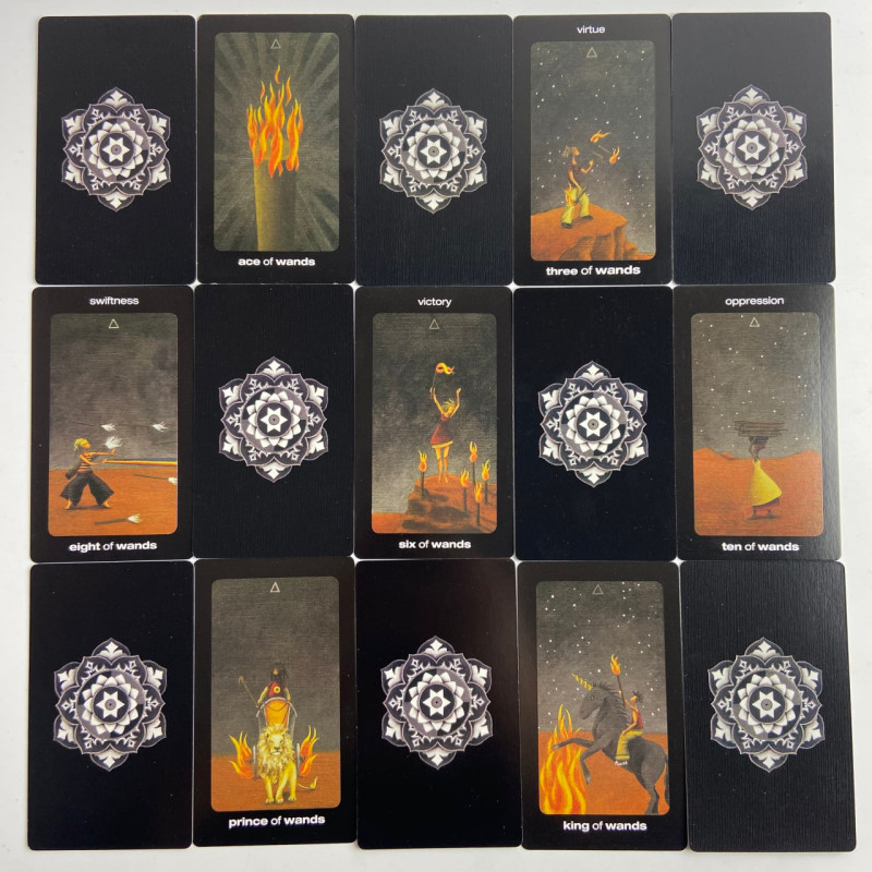 Карты Таро Sun and Moon Tarot «Солнце и Луна», уменьшенная колода