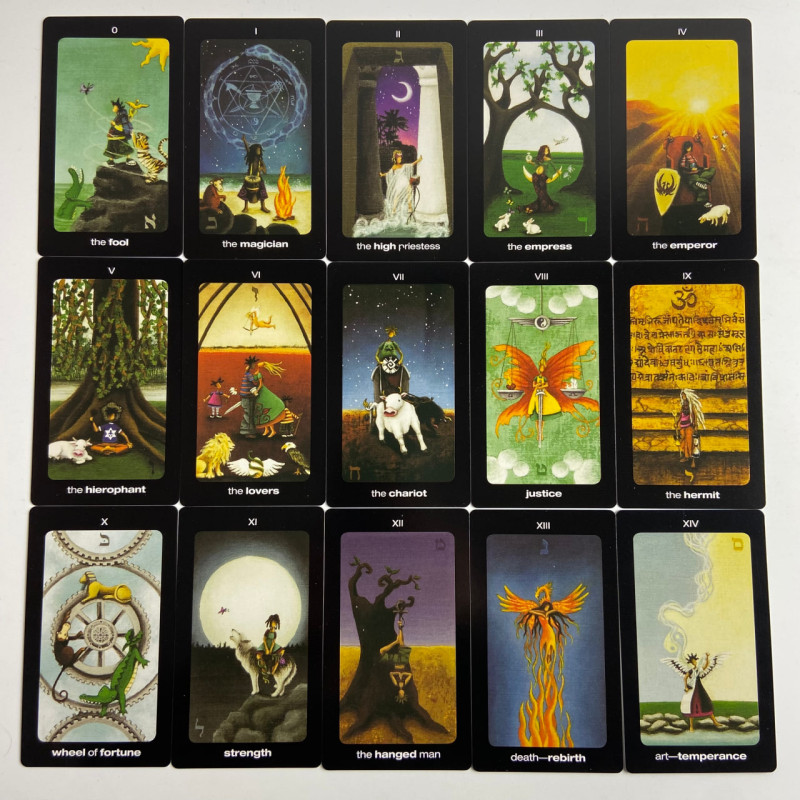 Карты Таро Sun and Moon Tarot «Солнце и Луна», уменьшенная колода