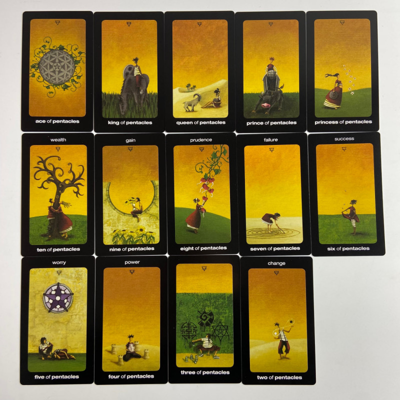 Карты Таро Sun and Moon Tarot «Солнце и Луна», уменьшенная колода