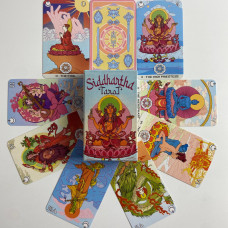Карты Таро Сиддхартха Siddhartha Tarot буддийская тематика уменьшенная колода