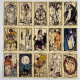 Карты Таро Фёдора Павлова Fyodor Pavlov Tarot уменьшенная колода на английском языке
