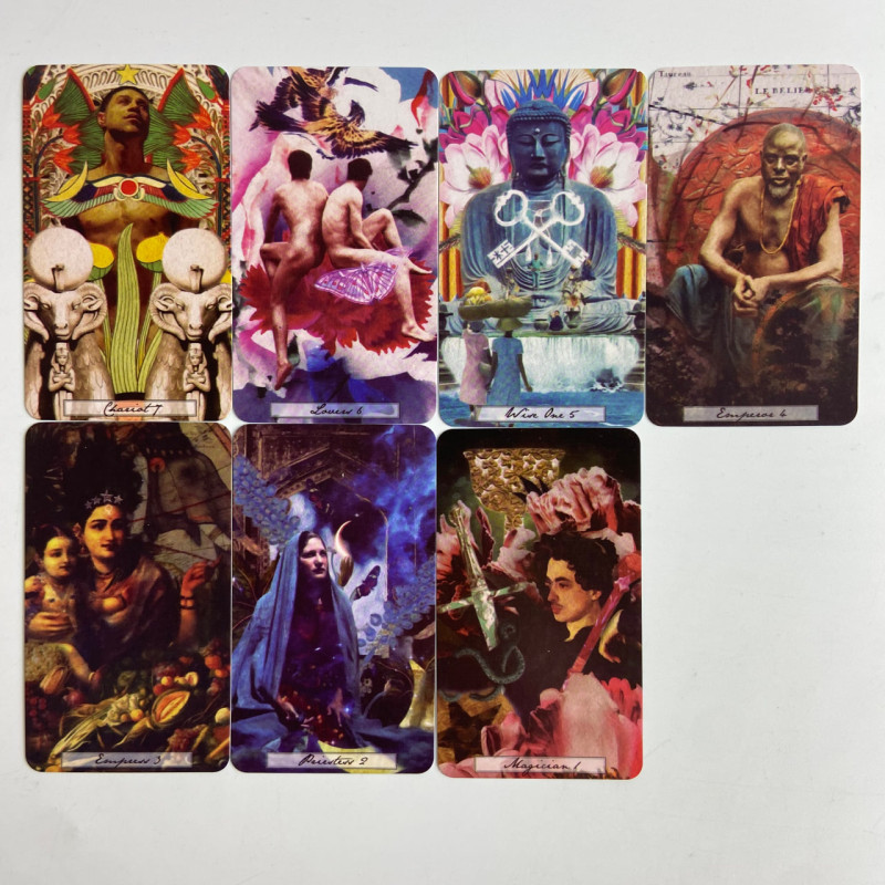 Таро-карты The Uncommon Tarot Необычное Таро, уменьшенная колода на английском языке