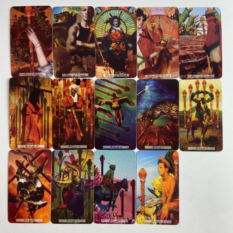 Таро-карты The Uncommon Tarot Необычное Таро, уменьшенная колода на английском языке