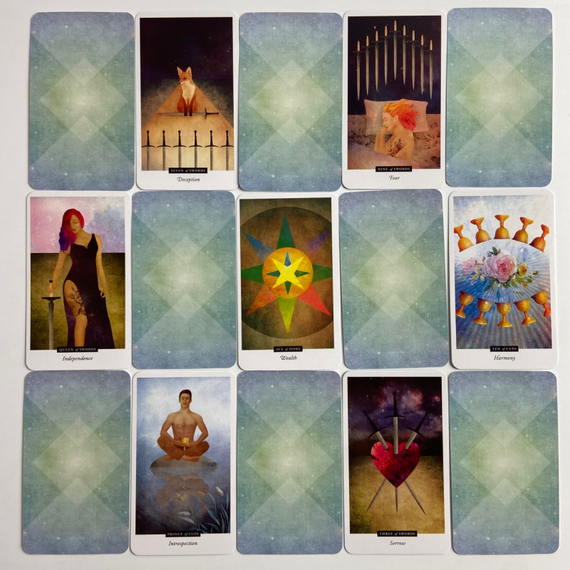 Карты Таро The Field Tarot (Полевое Таро) — компактная колода с ботанической тематикой