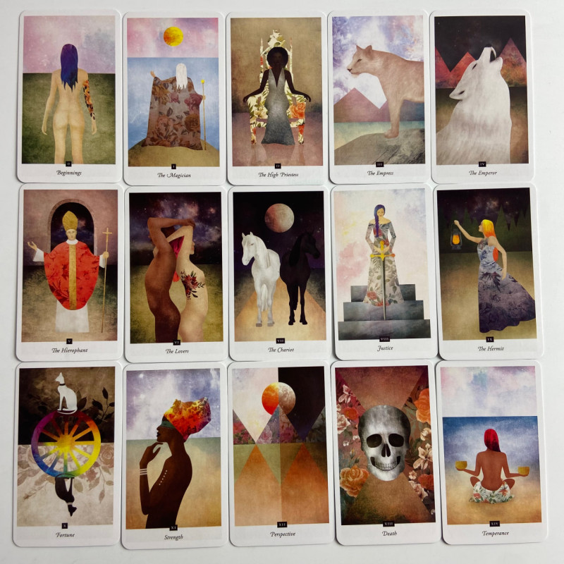 Карты Таро The Field Tarot (Полевое Таро) — компактная колода с ботанической тематикой