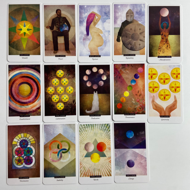 Карты Таро The Field Tarot (Полевое Таро) — компактная колода с ботанической тематикой