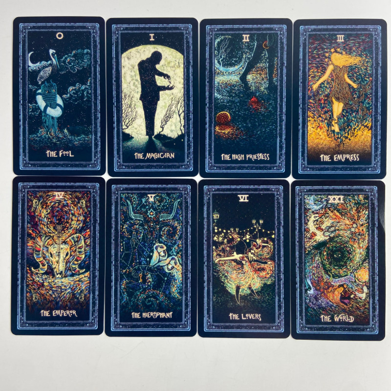 Карты Таро Prisma Vision Tarot «Призма Видения», уменьшенная колода на английском языке