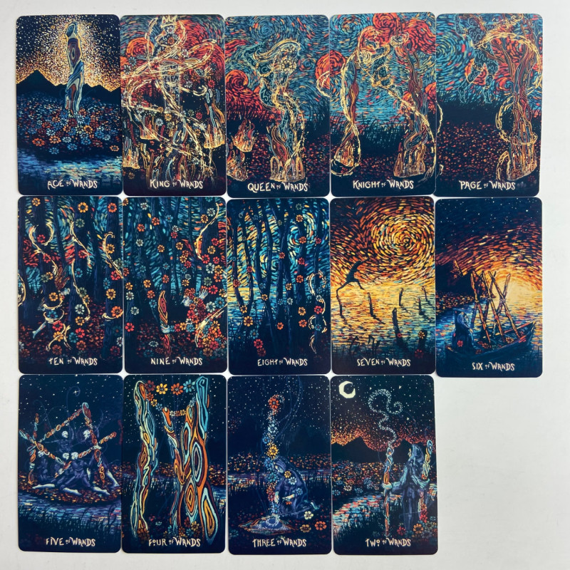 Карты Таро Prisma Vision Tarot «Призма Видения», уменьшенная колода на английском языке