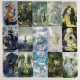 Карты Таро Monsoon Tarot «Муссоны» в стиле японского аниме, уменьшенная колода