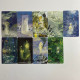Карты Таро Monsoon Tarot «Муссоны» в стиле японского аниме, уменьшенная колода