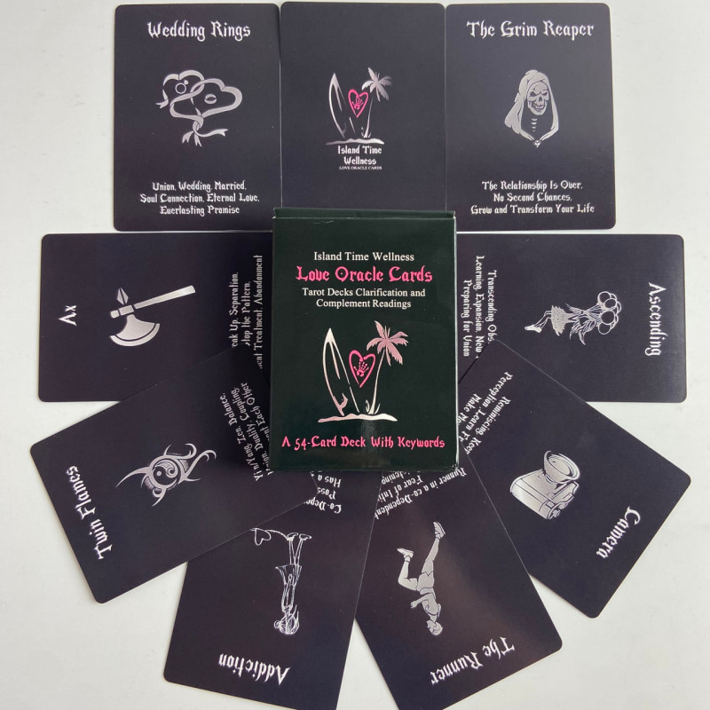 Оракульні карти Love Oracle Cards любов і стосунки англійською