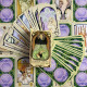 Карти Таро Ethereal Visions Illuminated Tarot Ефірні Бачення Art Nouveau зменшена колода