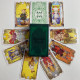 Карти Таро Animal Tarot з тваринами, англомовна колода у зменшеному форматі