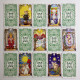 Карти Таро Animal Tarot з тваринами, англомовна колода у зменшеному форматі