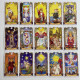 Карти Таро Animal Tarot з тваринами, англомовна колода у зменшеному форматі