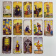 Карти Таро Animal Tarot з тваринами, англомовна колода у зменшеному форматі