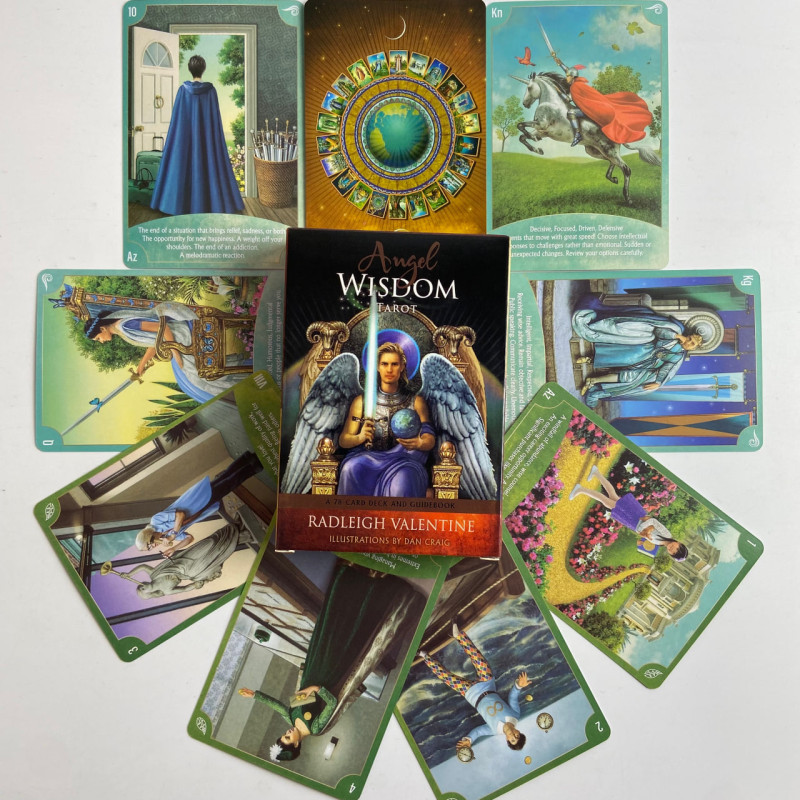 Карты Таро Angel Wisdom Tarot Рэдли Валентайна, англоязычная колода