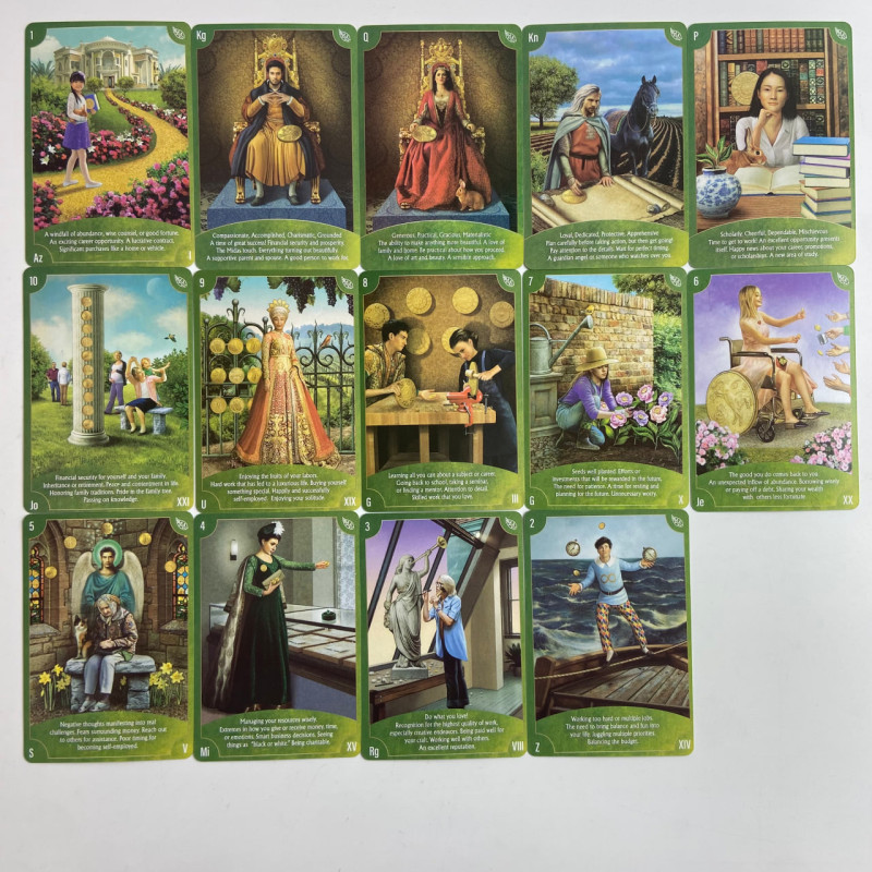 Карты Таро Angel Wisdom Tarot Рэдли Валентайна, англоязычная колода