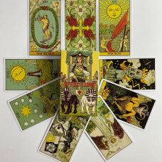 Карты Таро After Tarot «Последствий», уменьшенная колода таро на английском языке
