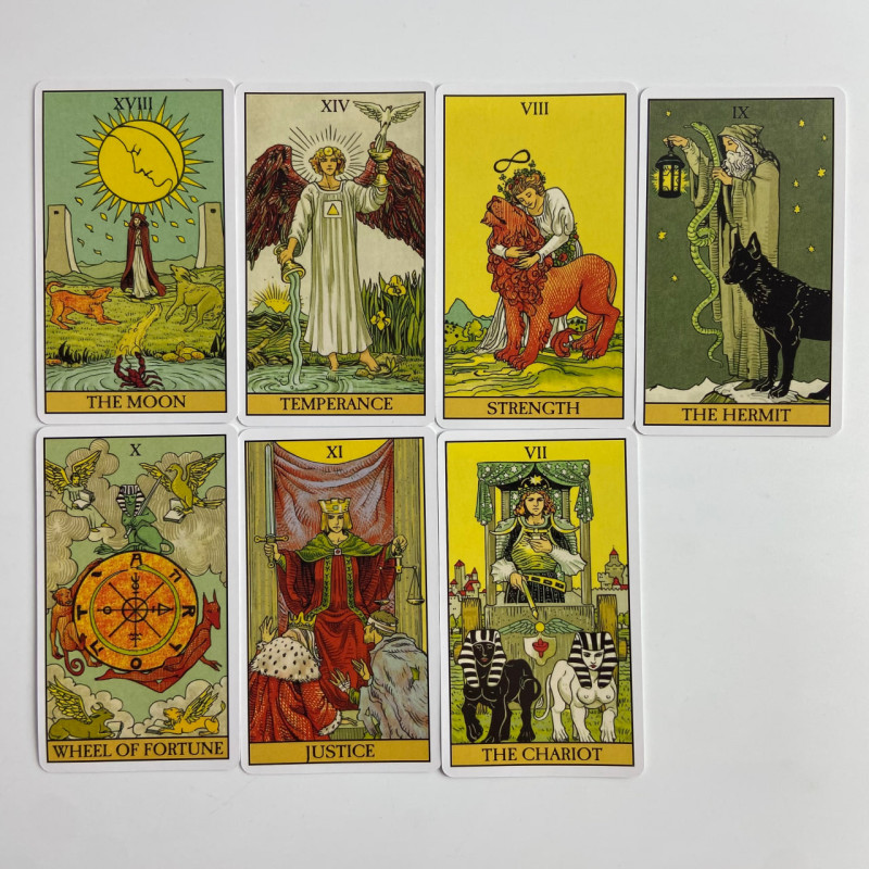 Карты Таро After Tarot «Последствий», уменьшенная колода таро на английском языке