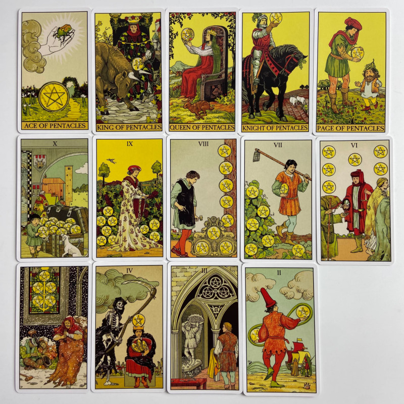 Карты Таро After Tarot «Последствий», уменьшенная колода таро на английском языке