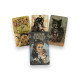 Карты Таро Hush Tarot (Таро Тишины) с иллюстрациями животных и людей в стиле XIX века