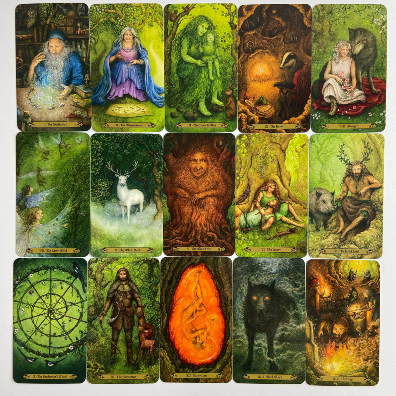 Карти Таро Forest of Enchantment Tarot Зачарований ліс міні колода